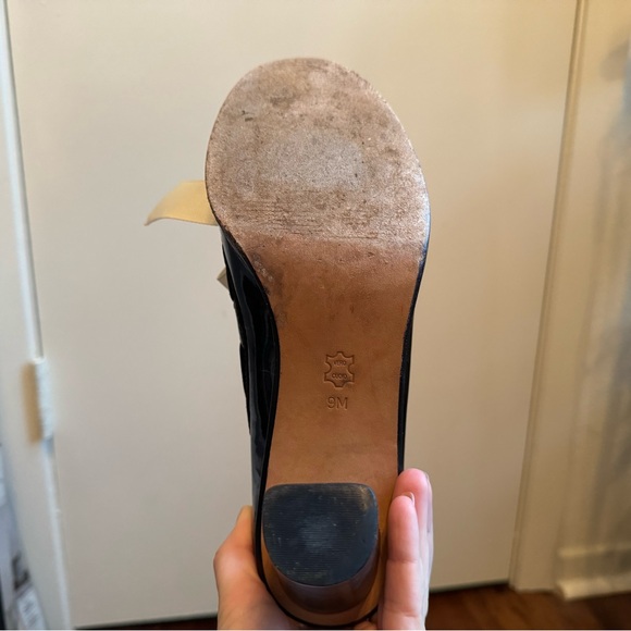 Michael Kors Tabitha Mary Jane Block Heel Size 9 - Picture 7 of 11